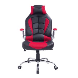 Silla Gaming FATANI en Piel y Malla Negra
