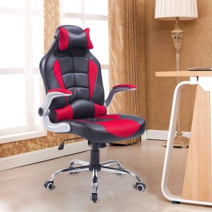 Silla Gaming FATANI en Piel y Malla Negra