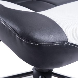Silla Gaming FATANI en Piel y Malla Negra