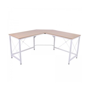 Mesa de Oficina MARLY en Metal y Madera, color Negro
