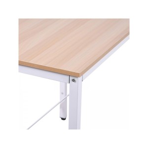 Mesa de Oficina MARLY en Metal y Madera, color Negro