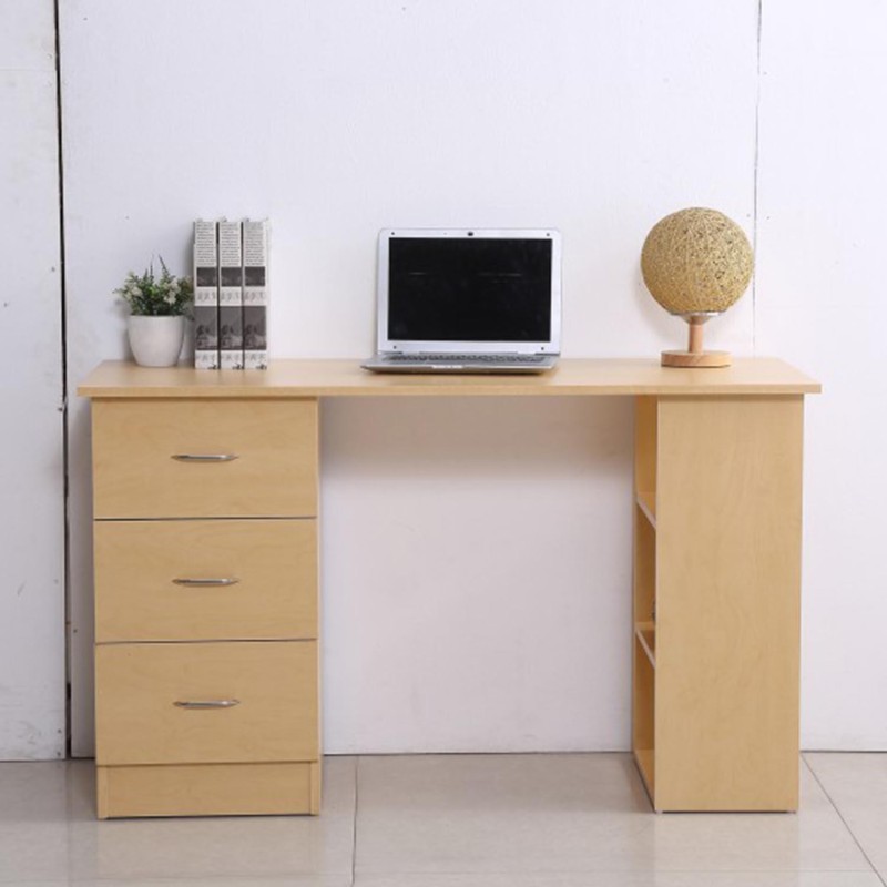 Mesa de Ordenador LIAM en Madera color Blanco