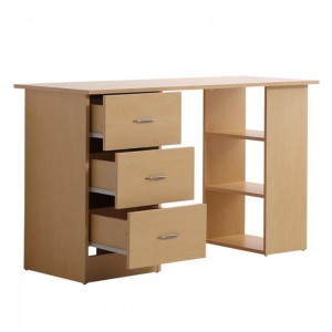 Mesa de Ordenador LIAM en Madera color Blanco
