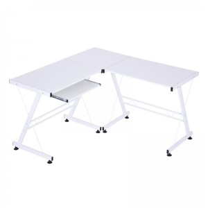 Mesa de ordenador ELTON, en metal, color negro