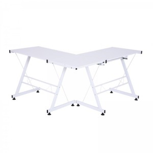 Mesa de ordenador ELTON, en metal, color negro