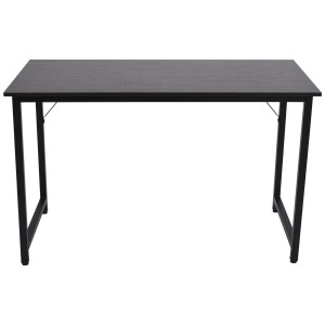 Mesa de Oficina ARDIT en Metal y Madera, color Negro