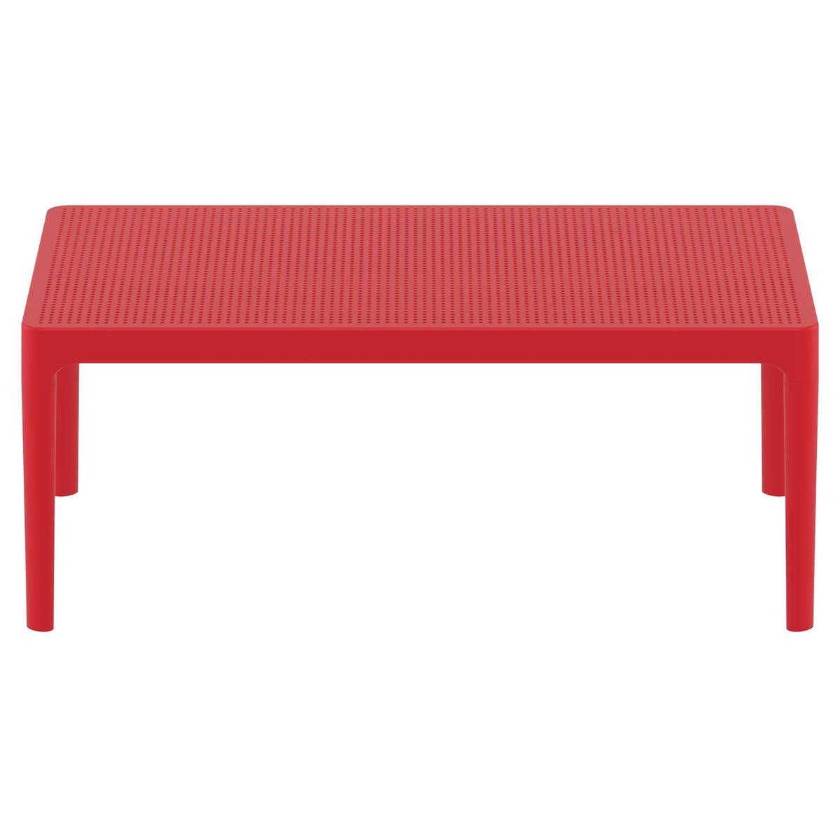 Mesa Auxiliar EOLO, Dimensiones 100x60x40 cm, color Amarillo