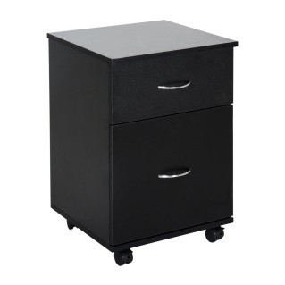 Archivador con Ruedas BENSON, 41x39x58 cm, color Negro