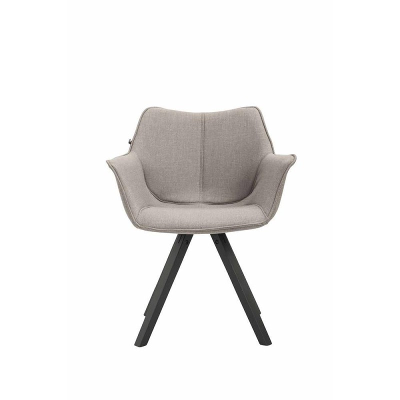 Silla de Confidente TULIP, En Tela, Color Negro