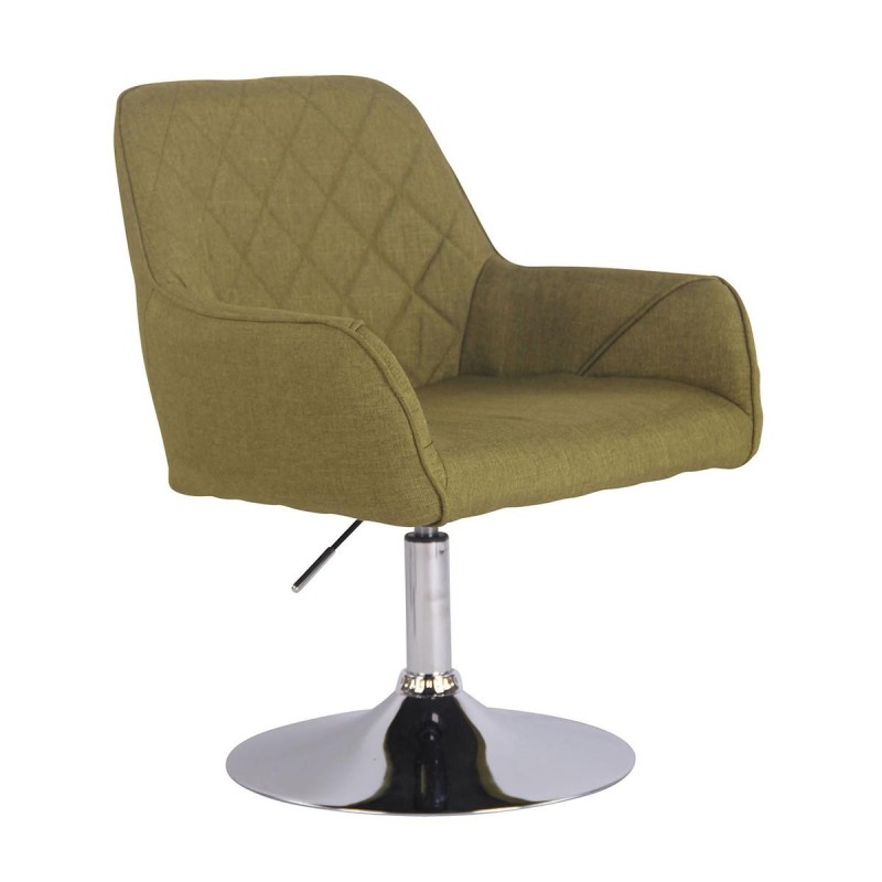 Silla de Confidente DARRY BASE TELA, con Costuras, Negro