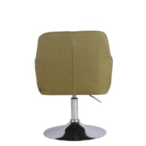 Silla de Confidente DARRY BASE TELA, con Costuras, Negro