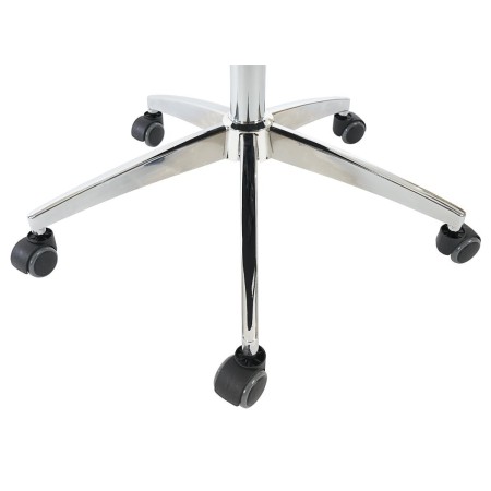 Silla Ergonómica ZELIA, soporte lumbar acolchado, base de metal, en negro