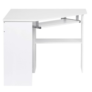 Mesa de ordenador esquinera MARKUS, en blanco