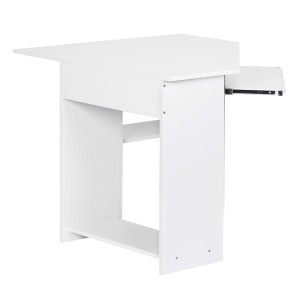Mesa de ordenador esquinera MARKUS, en blanco