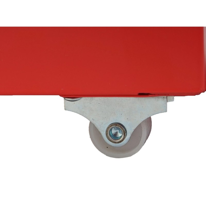 Archivador HUT 8 CAJONES, 109x28x44 cm, en Acero color Blanco