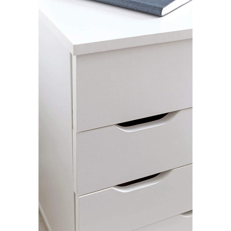 Archivador con Ruedas CONGO, color Blanco