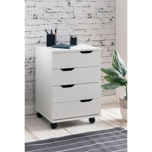 Archivador con Ruedas CONGO, color Blanco