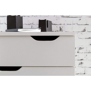 Archivador con Ruedas CONGO, color Blanco