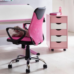 Archivador con Ruedas CLOVER, 5 Cajones, Color Blanco
