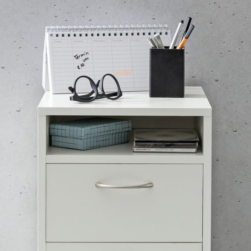 Archivador con Ruedas LEXI en Madera Color Roble