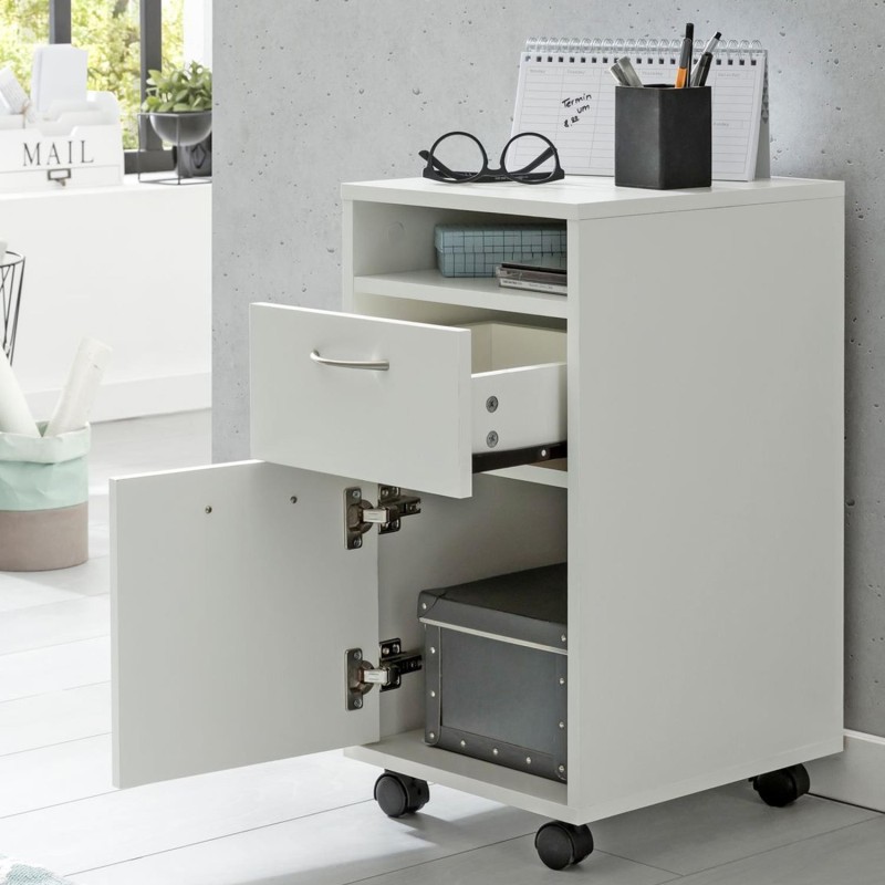 Archivador con Ruedas LEXI en Madera Color Roble