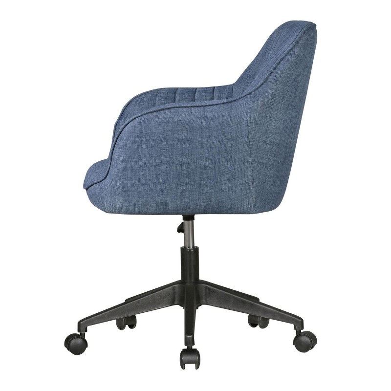 Silla de Oficina MARLA, En Tela, Color Negro
