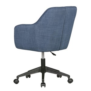 Silla de Oficina MARLA, En Tela, Color Negro