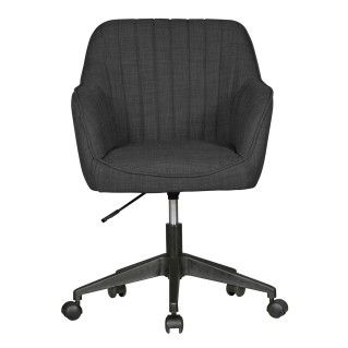 Silla de Oficina MARLA, En Tela, Color Negro 2