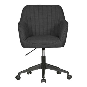 Silla de Oficina MARLA, En Tela, Color Negro