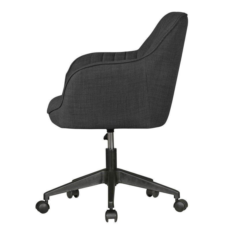Silla de Oficina MARLA, En Tela, Color Negro