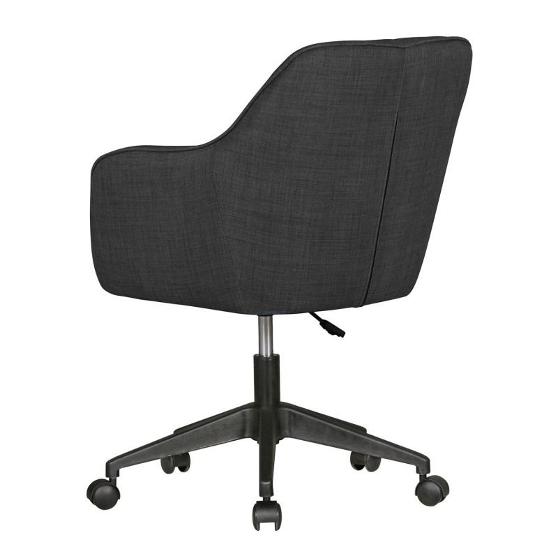 Silla de Oficina MARLA, En Tela, Color Negro