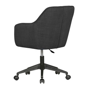 Silla de Oficina MARLA, En Tela, Color Negro