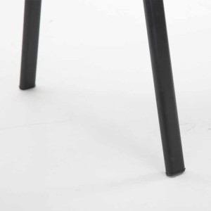 Silla de confidente MAIKEL, Apilable, Color Negro