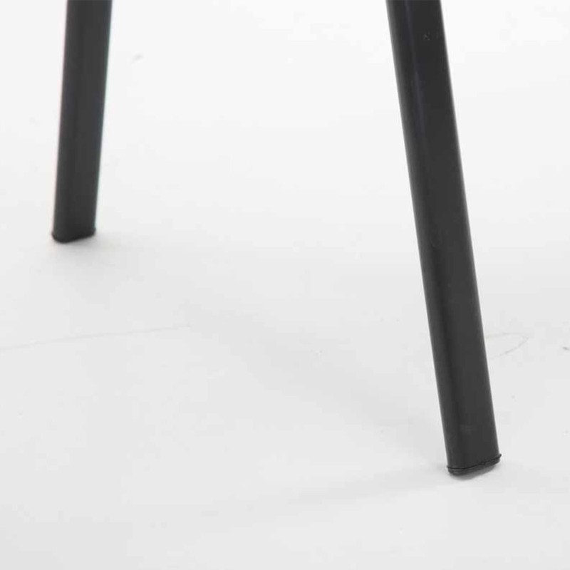 Silla de confidente MAIKEL, Apilable, Color Negro
