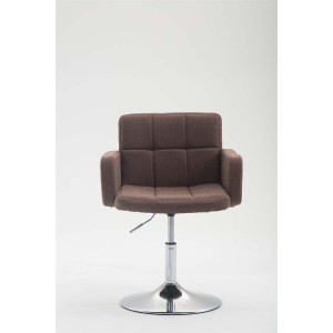 Silla de Confidente NADIR TELA, color Negro