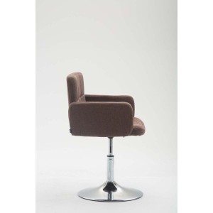 Silla de Confidente NADIR TELA, color Negro