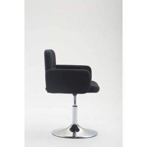 Silla de Confidente NADIR TELA, color Negro