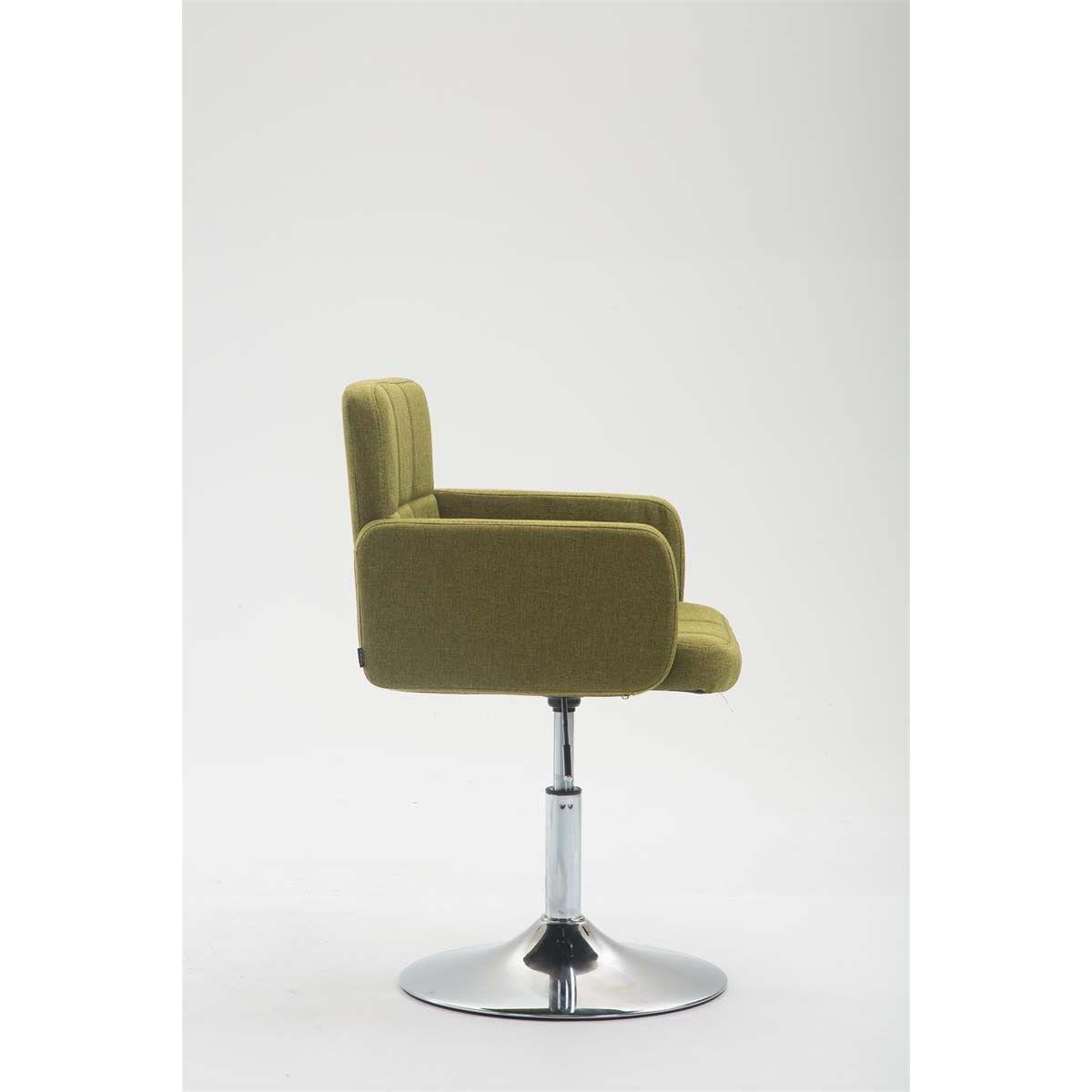 Silla de Confidente NADIR TELA, Ajustable en Altura, Base Metálica, color Negro