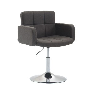 Silla de Confidente NADIR TELA, color Negro
