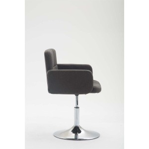 Silla de Confidente NADIR TELA, color Negro