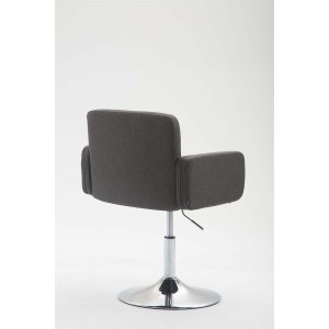 Silla de Confidente NADIR TELA, color Negro