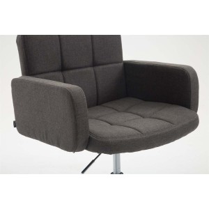 Silla de Confidente NADIR TELA, color Negro