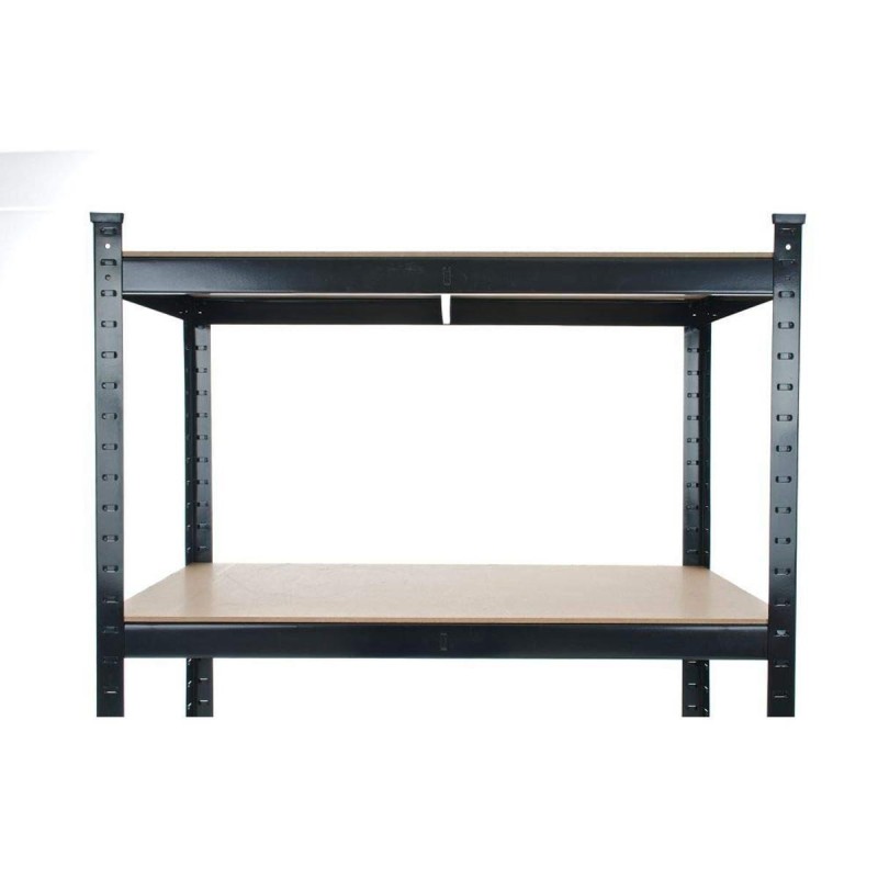 Estantería Metálica AGATA, 90x40x200 cm, 5 Estantes, color Negro