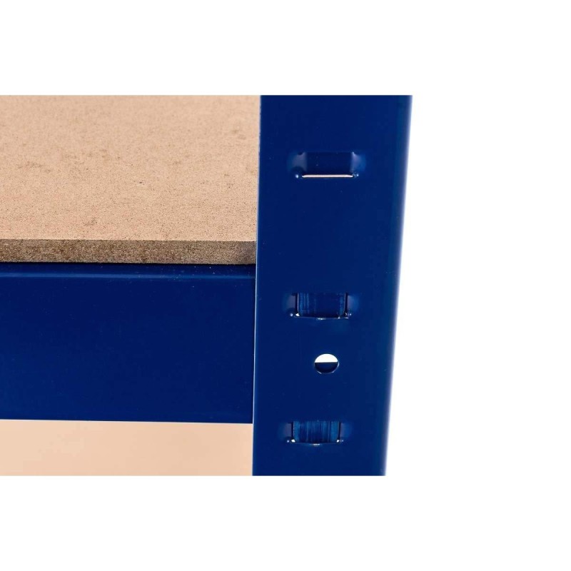 Estantería Metálica AGATA, 90x45x180 cm, 5 Estantes, color Azul