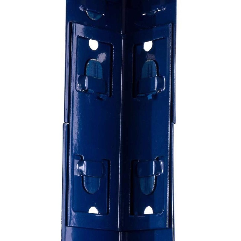 Estantería Metálica AGATA, 90x45x180 cm, 5 Estantes, color Azul