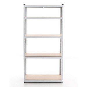 Estantería Metálica AGATA, 90x45x180 cm, 5 Estantes, color Azul