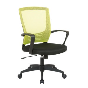 Silla de Oficina MALIBU, Tela Y Malla Transpirable, Color Negro
