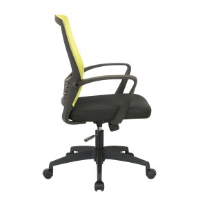 Silla de Oficina MALIBU, Tela Y Malla Transpirable, Color Negro