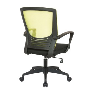 Silla de Oficina MALIBU, Tela Y Malla Transpirable, Color Negro