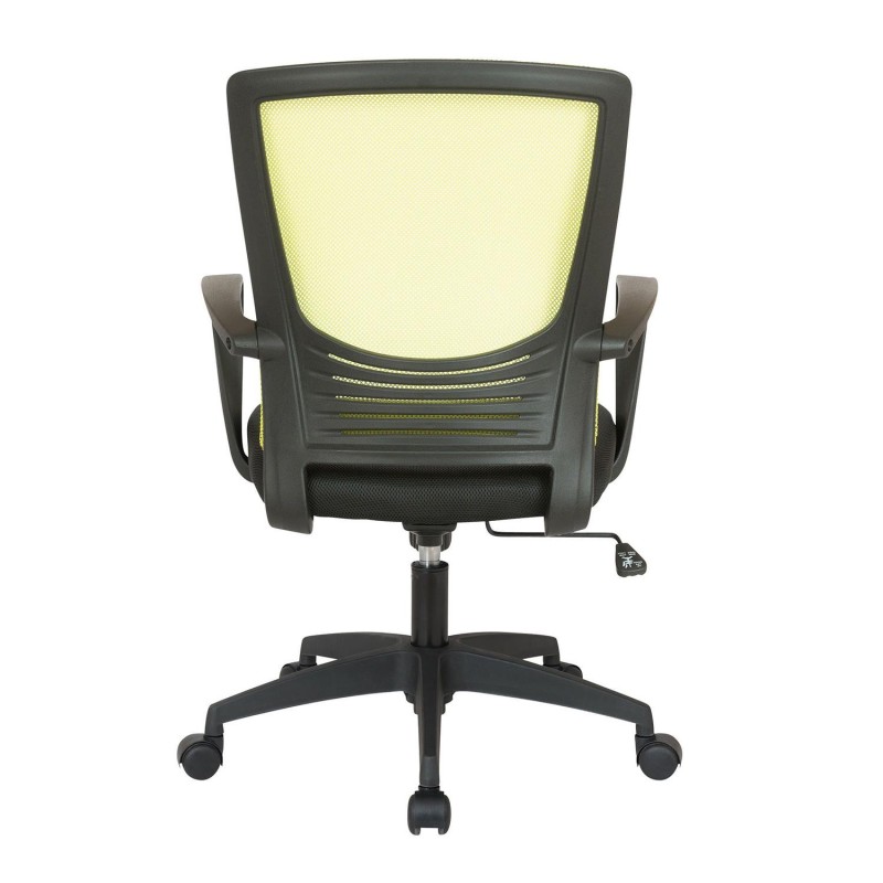 Silla de Oficina MALIBU, Tela Y Malla Transpirable, Color Negro